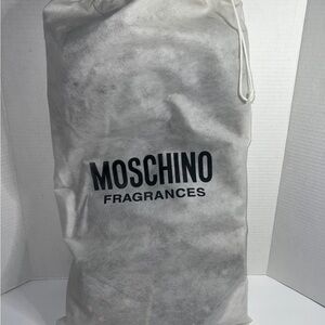 Moschino Duffle Bag with Space Design